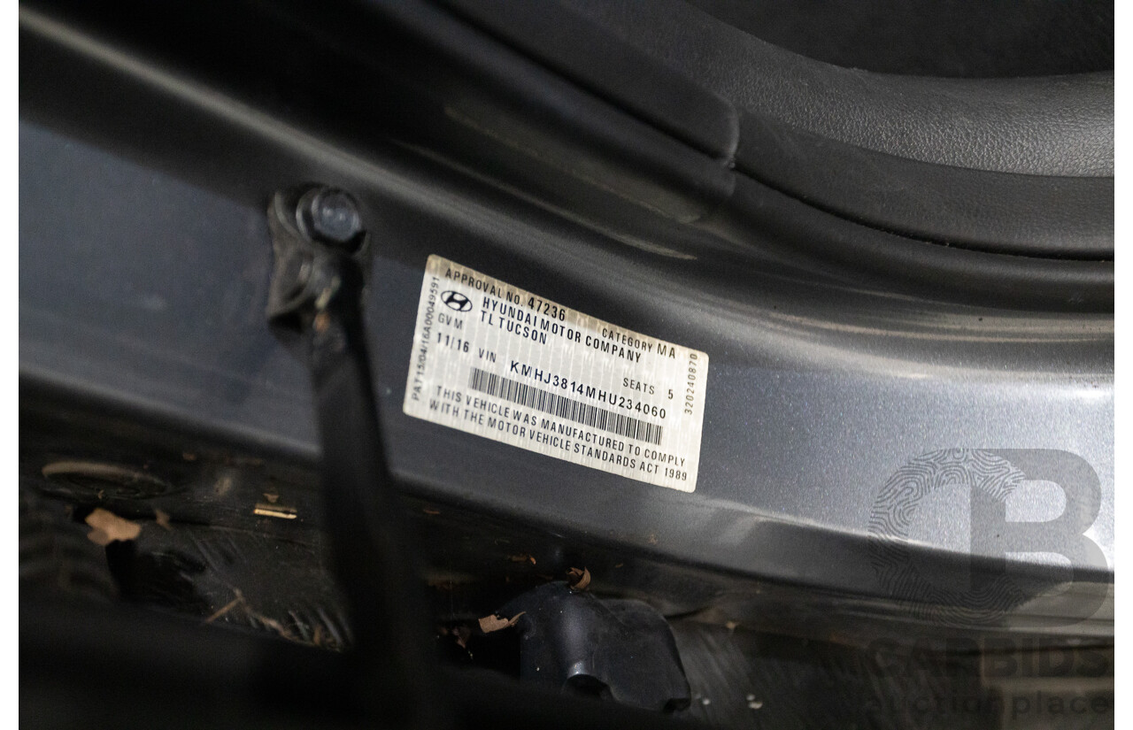 11/2016 Hyundai Tucson ACTIVE X TL 4D Wagon Pepper Grey 2.0L