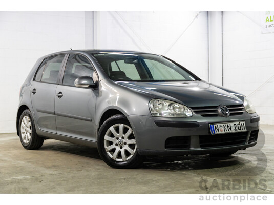 3/2006 Volkswagen Golf 2.0 TDI Comfortline 1K 5d Hatchback United Grey Metallic Turbo 2.0L
