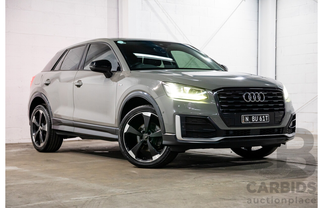 2/2017 Audi Q2 1.4 TFSI (110kw) GA MY17 4d Wagon Quantum Grey Turbo 1.4L