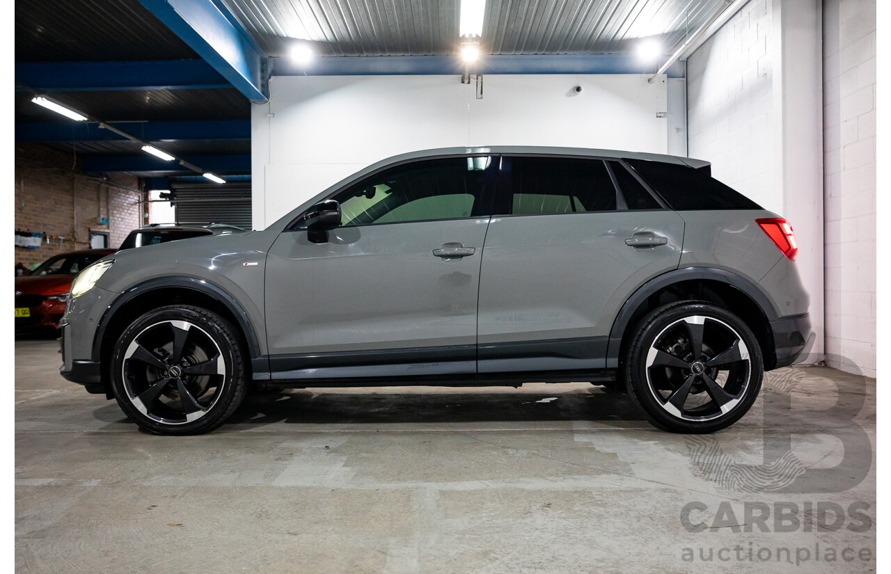 2/2017 Audi Q2 1.4 TFSI (110kw) GA MY17 4d Wagon Quantum Grey Turbo 1.4L