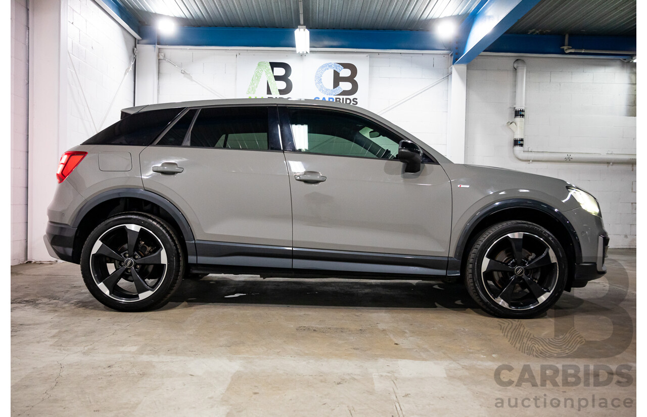 2/2017 Audi Q2 1.4 TFSI (110kw) GA MY17 4d Wagon Quantum Grey Turbo 1.4L