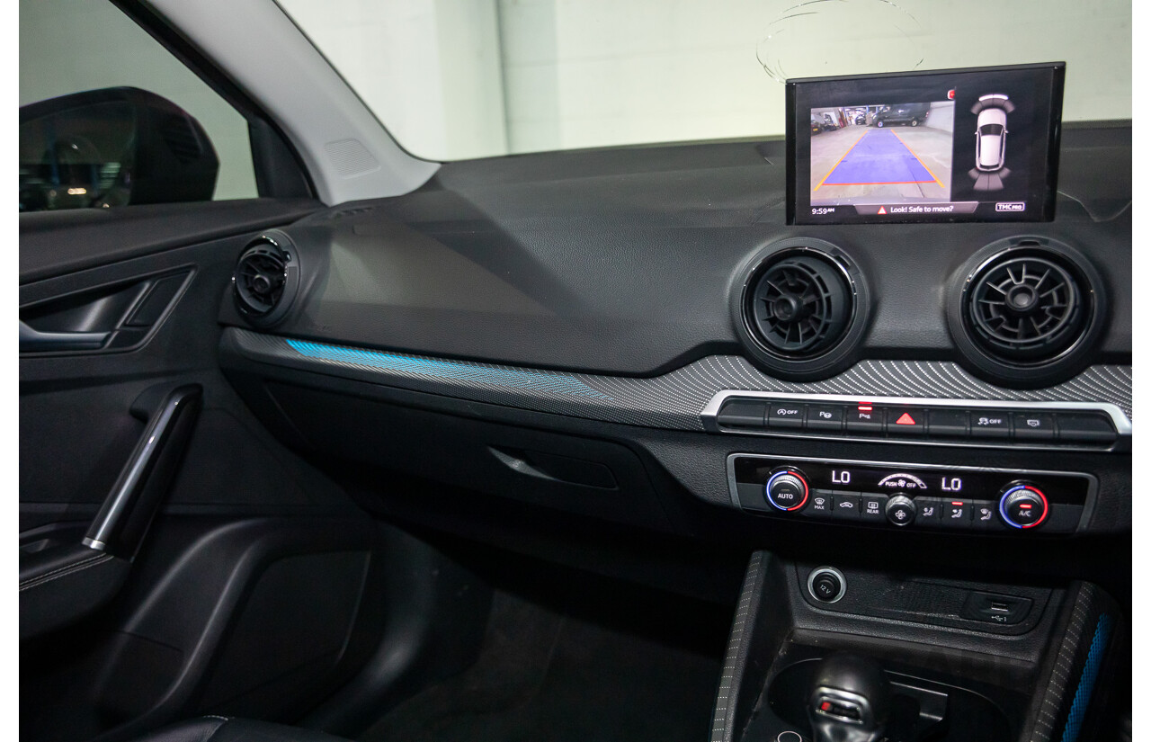 2/2017 Audi Q2 1.4 TFSI (110kw) GA MY17 4d Wagon Quantum Grey Turbo 1.4L