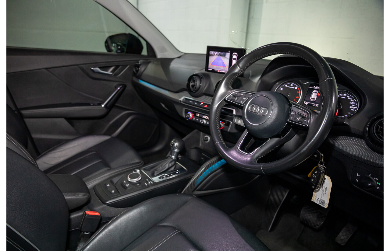 2/2017 Audi Q2 1.4 TFSI (110kw) GA MY17 4d Wagon Quantum Grey Turbo 1.4L