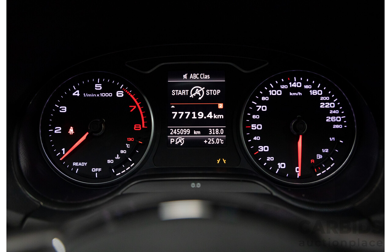 2/2017 Audi Q2 1.4 TFSI (110kw) GA MY17 4d Wagon Quantum Grey Turbo 1.4L