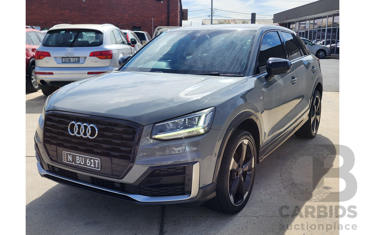 2/2017 Audi Q2 1.4 TFSI (110kw) GA MY17 4d Wagon Grey Turbo 1.4L