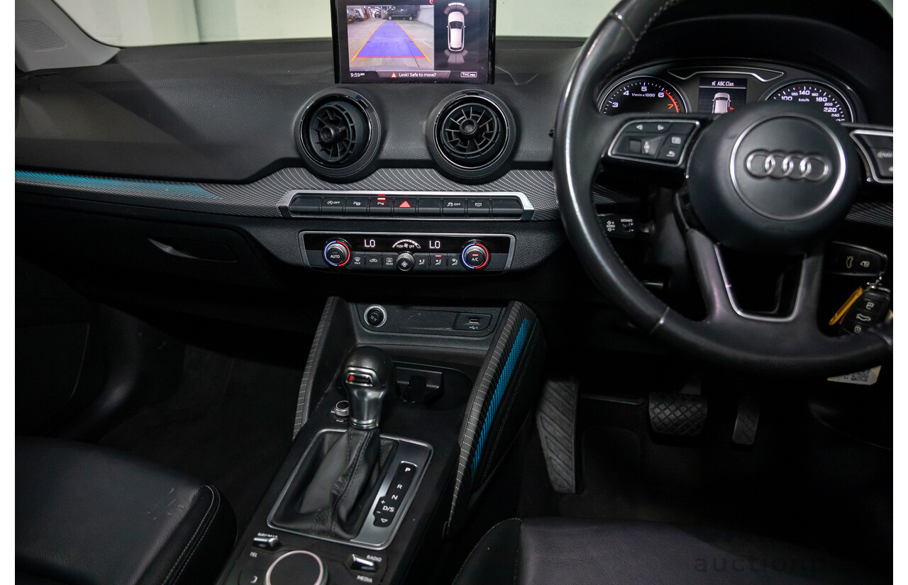 2/2017 Audi Q2 1.4 TFSI (110kw) GA MY17 4d Wagon Quantum Grey Turbo 1.4L