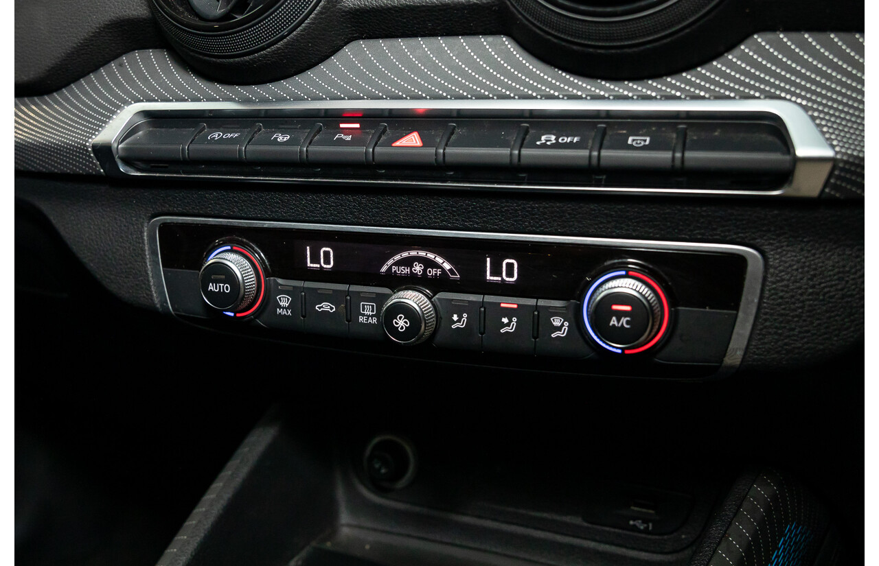 2/2017 Audi Q2 1.4 TFSI (110kw) GA MY17 4d Wagon Quantum Grey Turbo 1.4L