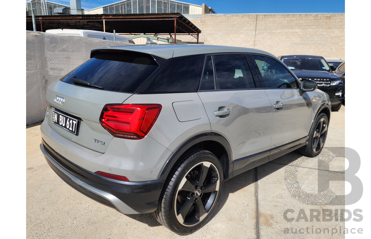2/2017 Audi Q2 1.4 TFSI (110kw) GA MY17 4d Wagon Grey Turbo 1.4L