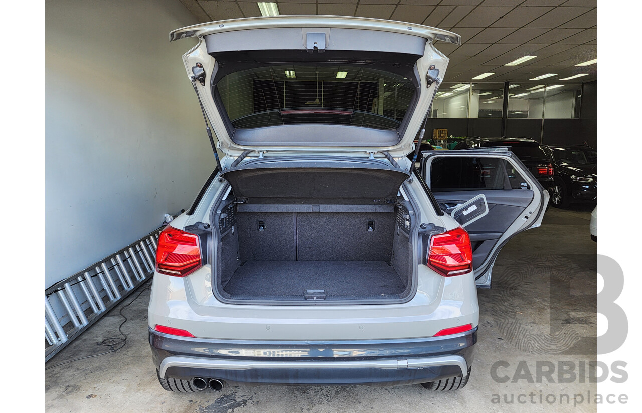 2/2017 Audi Q2 1.4 TFSI (110kw) GA MY17 4d Wagon Grey Turbo 1.4L