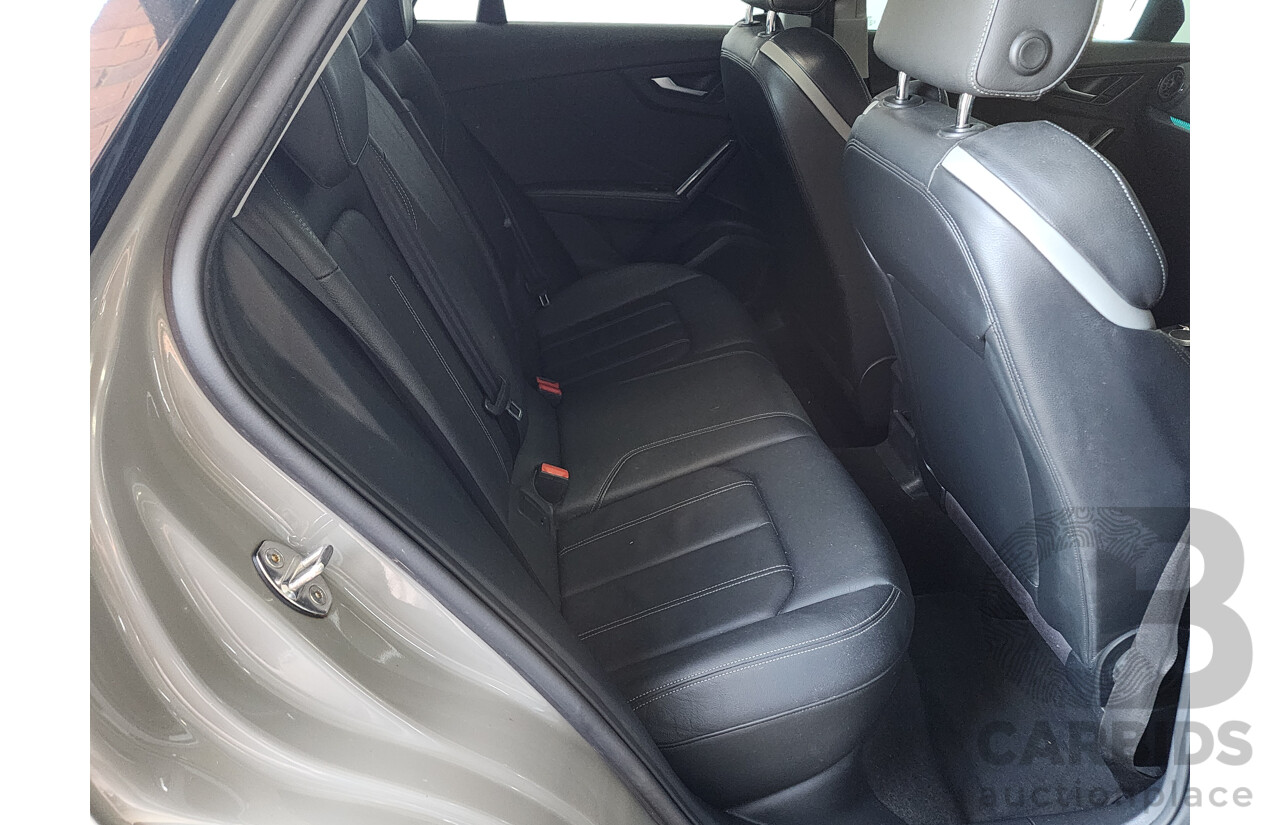 2/2017 Audi Q2 1.4 TFSI (110kw) GA MY17 4d Wagon Grey Turbo 1.4L