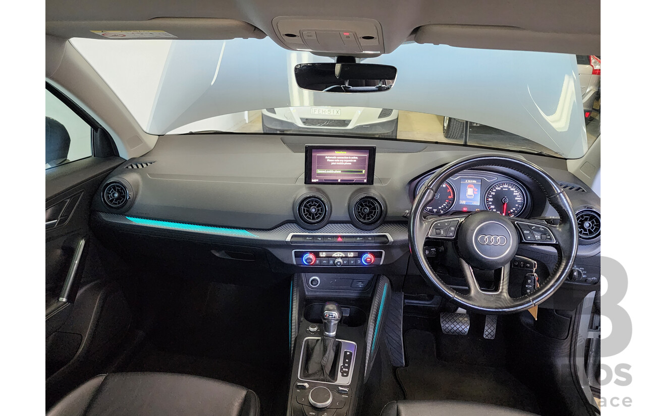 2/2017 Audi Q2 1.4 TFSI (110kw) GA MY17 4d Wagon Grey Turbo 1.4L