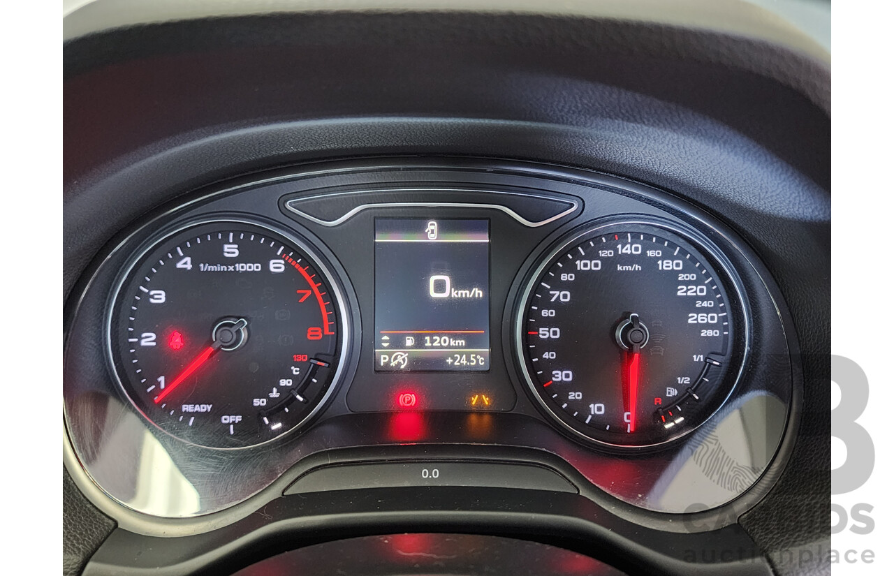 2/2017 Audi Q2 1.4 TFSI (110kw) GA MY17 4d Wagon Grey Turbo 1.4L