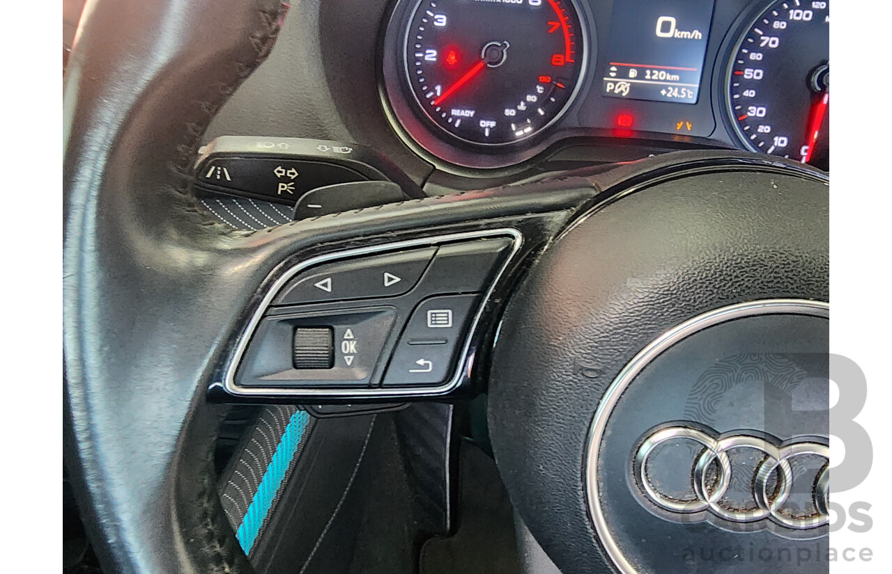 2/2017 Audi Q2 1.4 TFSI (110kw) GA MY17 4d Wagon Grey Turbo 1.4L