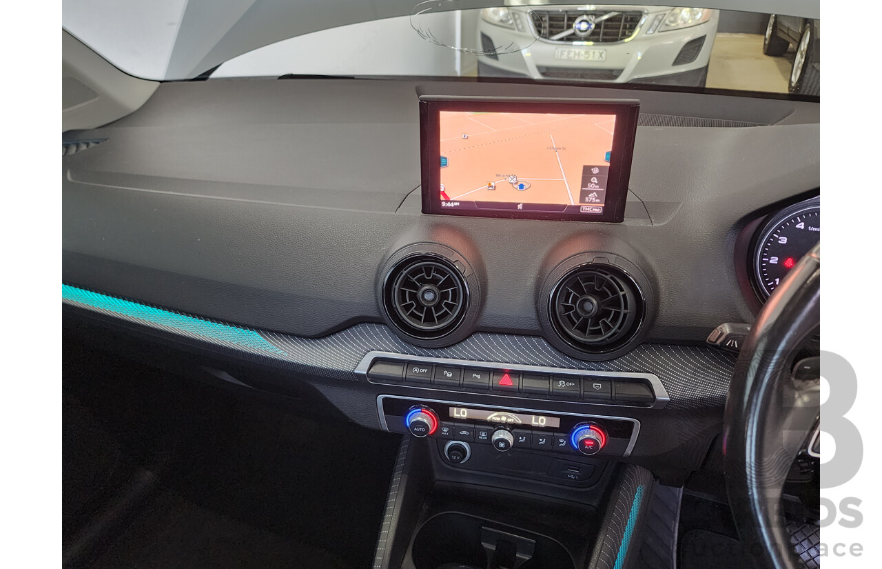 2/2017 Audi Q2 1.4 TFSI (110kw) GA MY17 4d Wagon Grey Turbo 1.4L