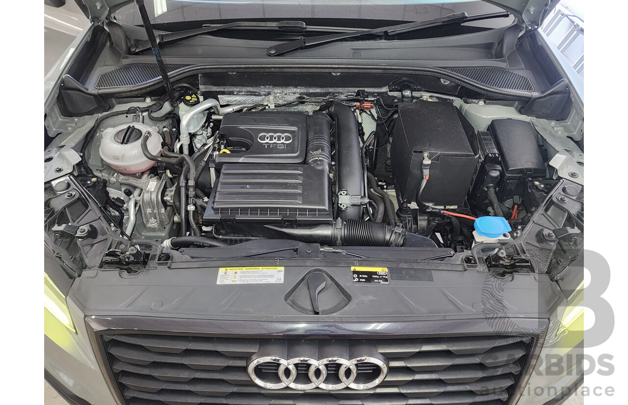 2/2017 Audi Q2 1.4 TFSI (110kw) GA MY17 4d Wagon Grey Turbo 1.4L