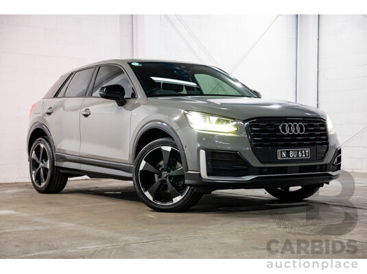 2/2017 Audi Q2 1.4 TFSI (110kw) GA MY17 4d Wagon Quantum Grey Turbo 1.4L