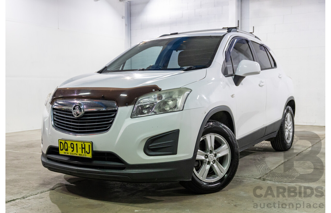 8/2015 Holden Trax LS TJ MY16 4d Wagon Summit White 1.8L