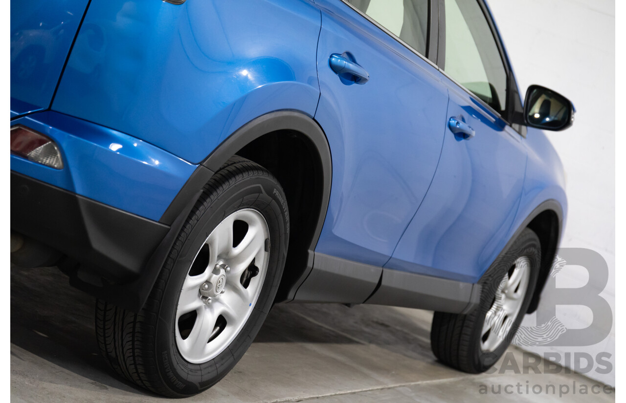 04/2016 Toyota RAV4 GX (FWD) ZSA42R MY16 4d Wagon Electric Storm Blue Metallic 2.0L