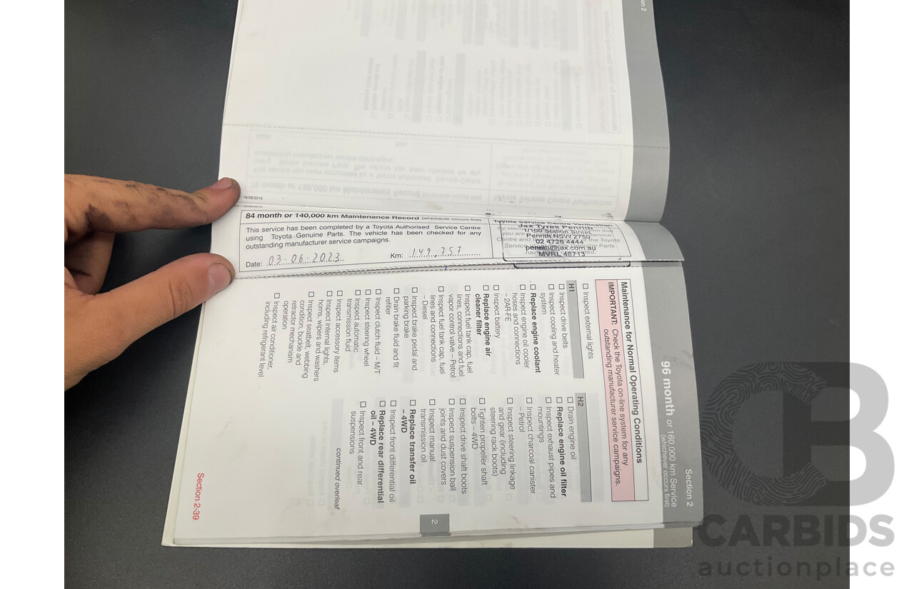 04/2016 Toyota RAV4 GX (FWD) ZSA42R MY16 4d Wagon Electric Storm Blue Metallic 2.0L