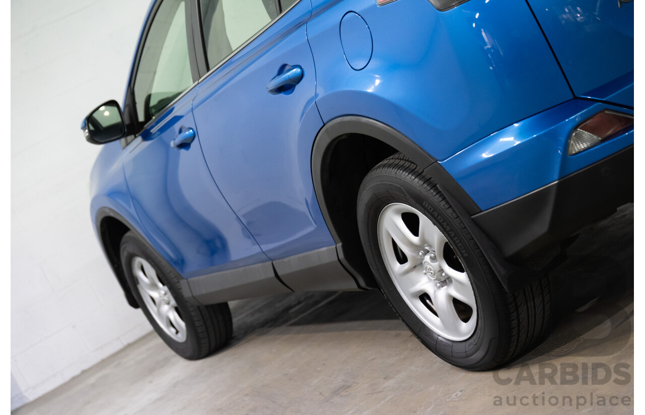 04/2016 Toyota RAV4 GX (FWD) ZSA42R MY16 4d Wagon Electric Storm Blue Metallic 2.0L