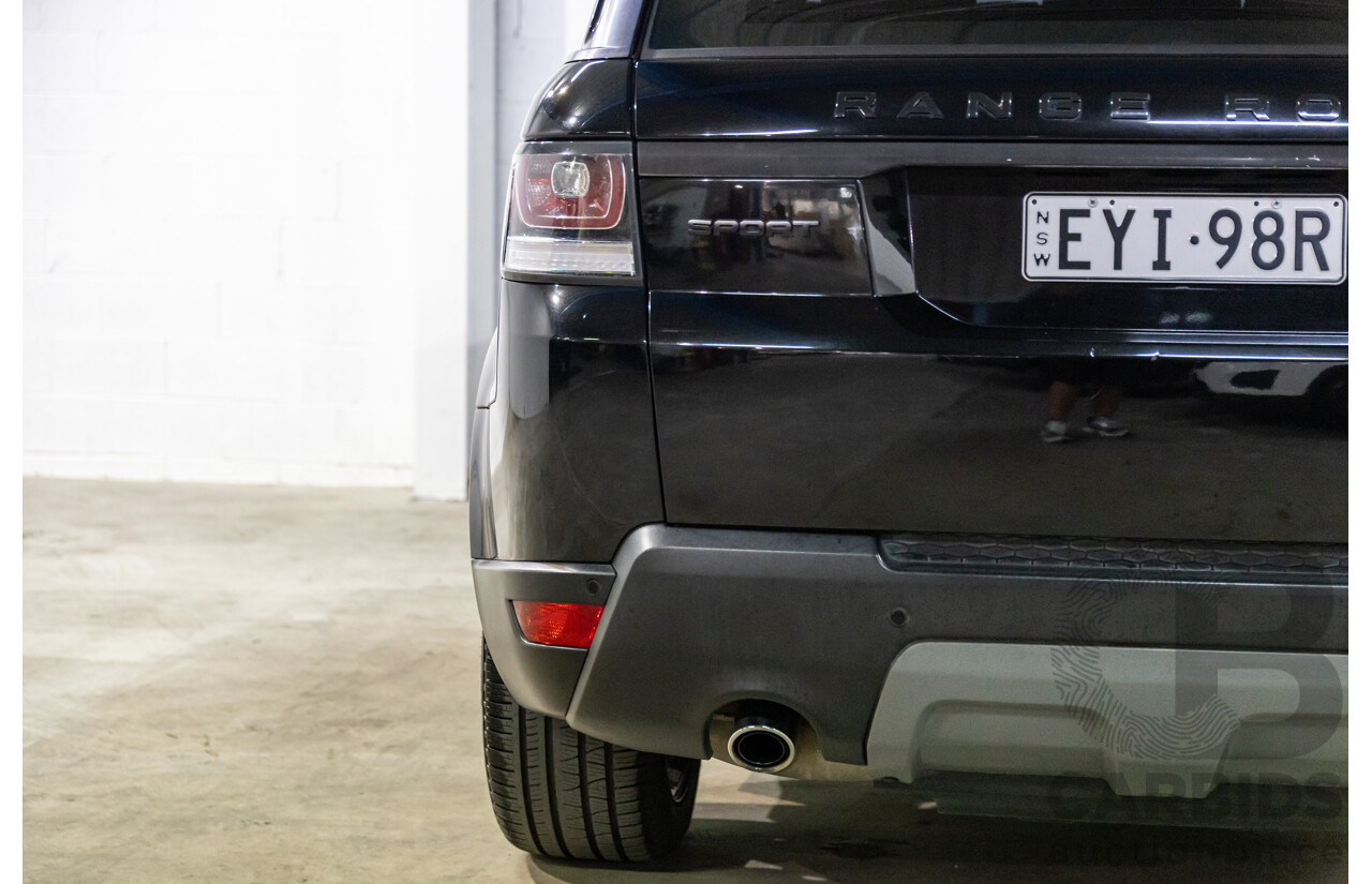 11/2015 Land Rover Range Rover Sport 3.0 TDV6 SE LW MY16 4d Wagon Santorini Black Turbo Diesel V6 3.0L - 7 Seater