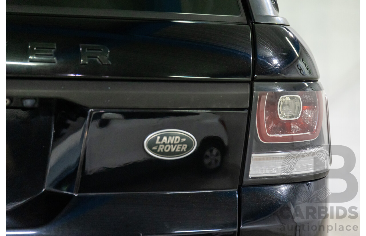 11/2015 Land Rover Range Rover Sport 3.0 TDV6 SE LW MY16 4d Wagon Santorini Black Turbo Diesel V6 3.0L - 7 Seater