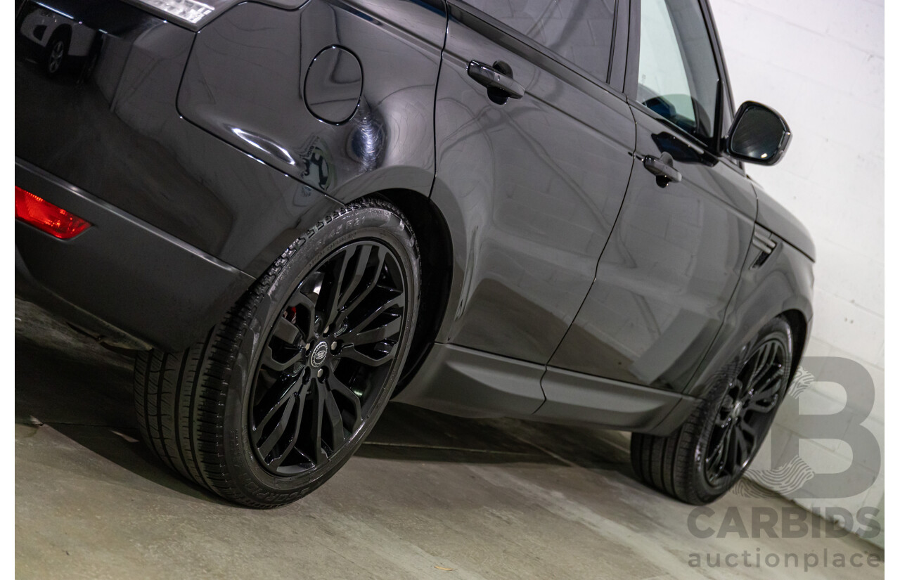 11/2015 Land Rover Range Rover Sport 3.0 TDV6 SE LW MY16 4d Wagon Santorini Black Turbo Diesel V6 3.0L - 7 Seater