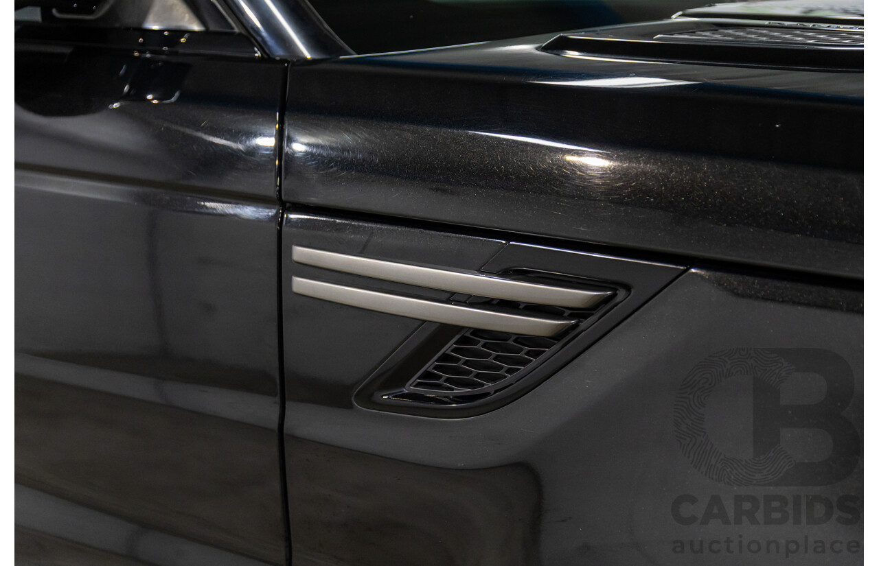 11/2015 Land Rover Range Rover Sport 3.0 TDV6 SE LW MY16 4d Wagon Santorini Black Turbo Diesel V6 3.0L - 7 Seater