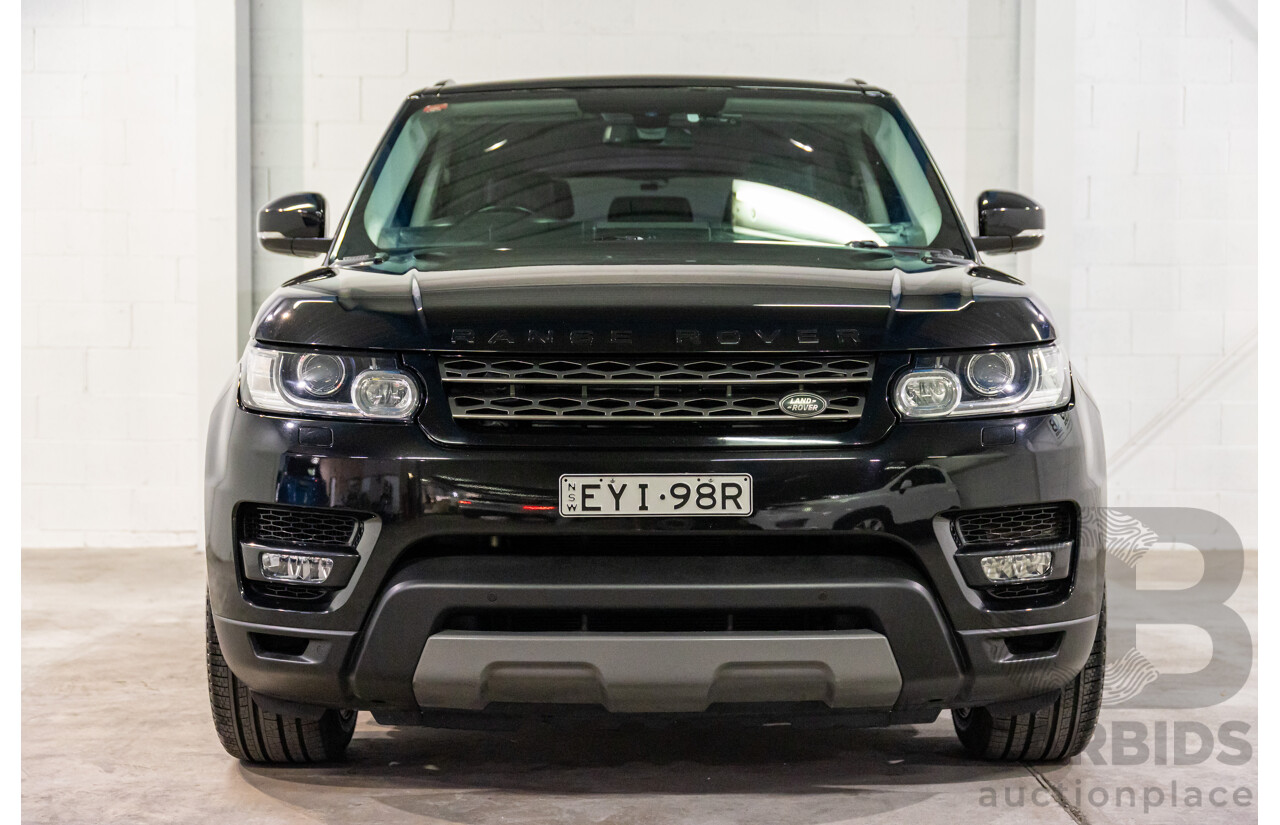 11/2015 Land Rover Range Rover Sport 3.0 TDV6 SE LW MY16 4d Wagon Santorini Black Turbo Diesel V6 3.0L - 7 Seater