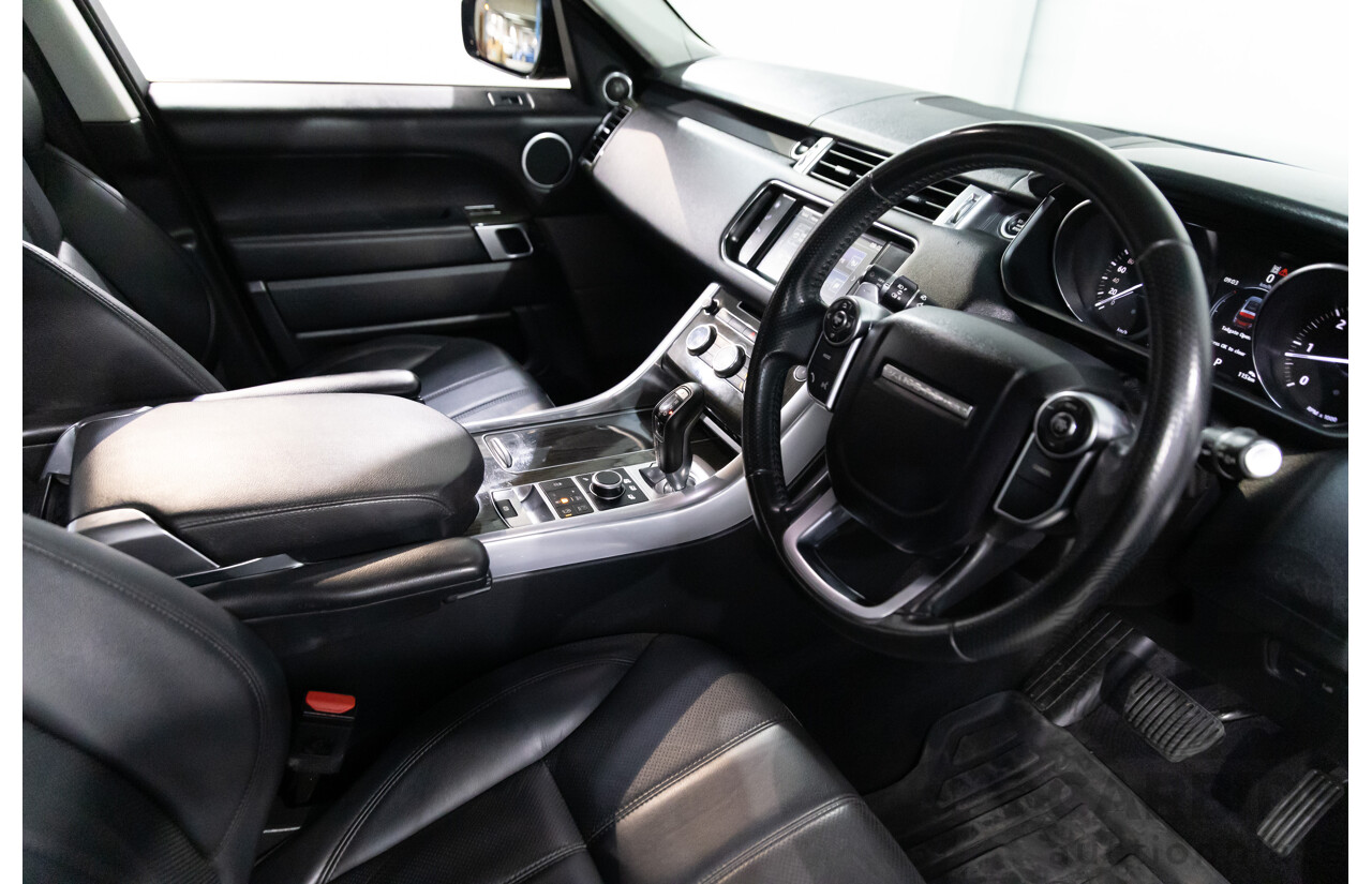 11/2015 Land Rover Range Rover Sport 3.0 TDV6 SE LW MY16 4d Wagon Santorini Black Turbo Diesel V6 3.0L - 7 Seater