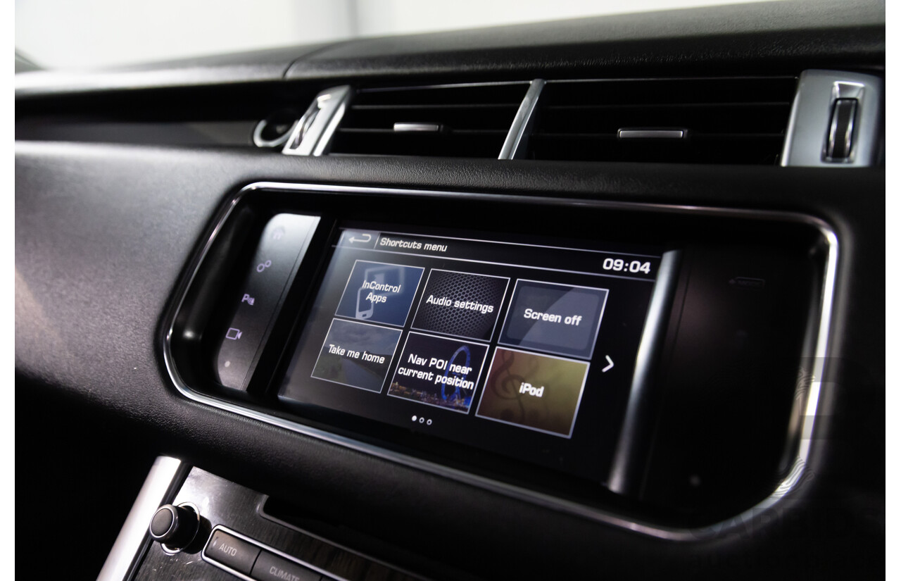 11/2015 Land Rover Range Rover Sport 3.0 TDV6 SE LW MY16 4d Wagon Santorini Black Turbo Diesel V6 3.0L - 7 Seater