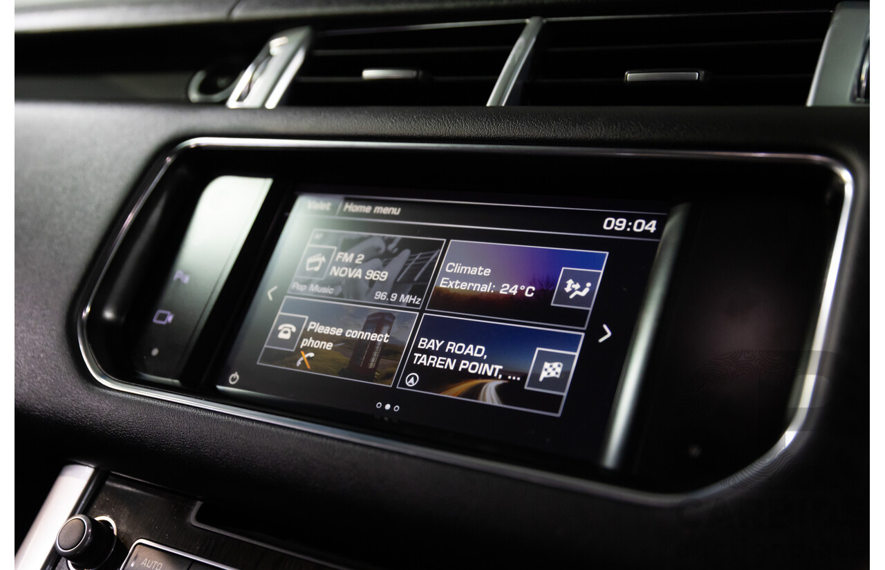 11/2015 Land Rover Range Rover Sport 3.0 TDV6 SE LW MY16 4d Wagon Santorini Black Turbo Diesel V6 3.0L - 7 Seater