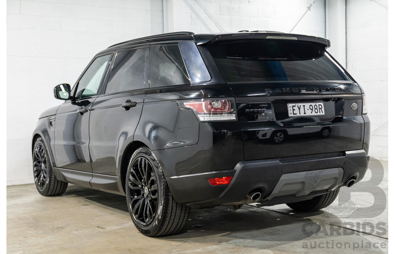 11/2015 Land Rover Range Rover Sport 3.0 TDV6 SE LW MY16 4d Wagon Santorini Black Turbo Diesel V6 3.0L - 7 Seater