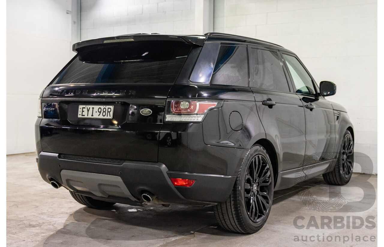 11/2015 Land Rover Range Rover Sport 3.0 TDV6 SE LW MY16 4d Wagon Santorini Black Turbo Diesel V6 3.0L - 7 Seater