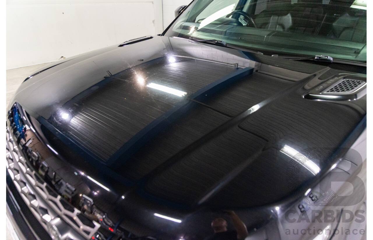 11/2015 Land Rover Range Rover Sport 3.0 TDV6 SE LW MY16 4d Wagon Santorini Black Turbo Diesel V6 3.0L - 7 Seater