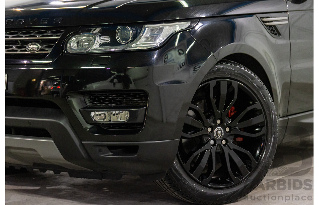 11/2015 Land Rover Range Rover Sport 3.0 TDV6 SE LW MY16 4d Wagon Santorini Black Turbo Diesel V6 3.0L - 7 Seater
