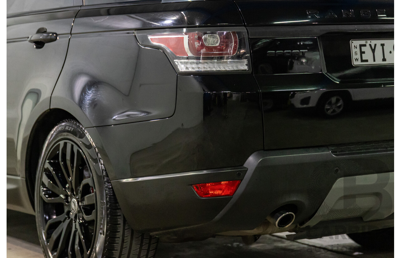 11/2015 Land Rover Range Rover Sport 3.0 TDV6 SE LW MY16 4d Wagon Santorini Black Turbo Diesel V6 3.0L - 7 Seater