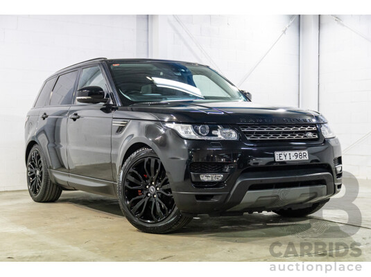 11/2015 Land Rover Range Rover Sport 3.0 TDV6 SE LW MY16 4d Wagon Santorini Black Turbo Diesel V6 3.0L - 7 Seater