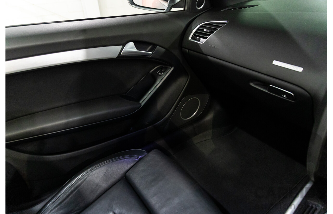 5/2011 Audi A5 3.0 TDI S-Line Quattro 8T MY11 2d Cabriolet Quartz Grey Metallic Turbo Diesel 3.0L