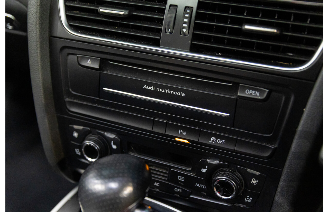 5/2011 Audi A5 3.0 TDI S-Line Quattro 8T MY11 2d Cabriolet Quartz Grey Metallic Turbo Diesel 3.0L