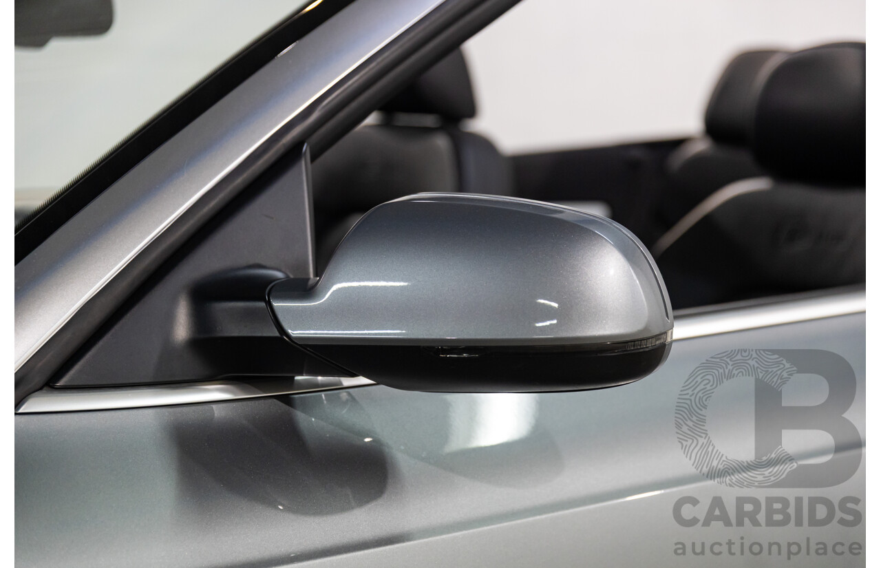 5/2011 Audi A5 3.0 TDI S-Line Quattro 8T MY11 2d Cabriolet Quartz Grey Metallic Turbo Diesel 3.0L