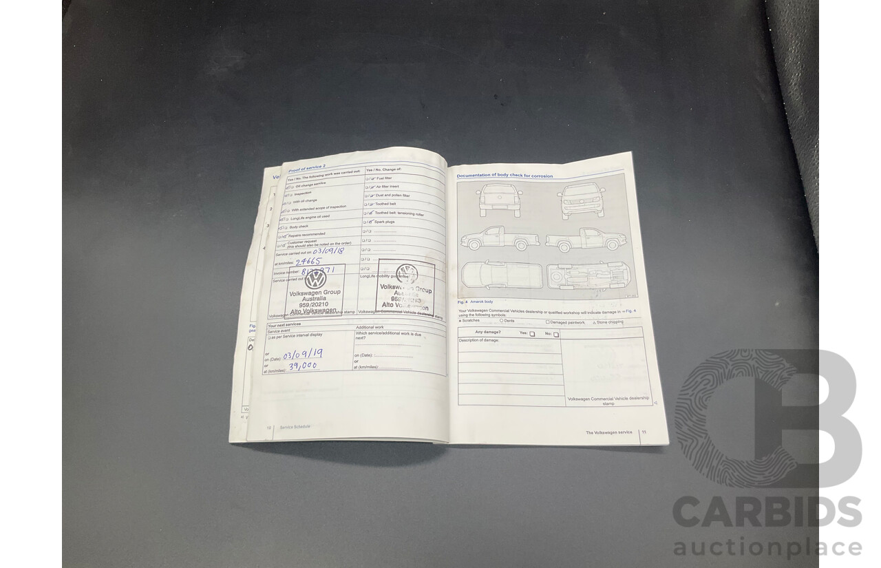 10/2016 Volkswagen Amarok TDI420 Highline (4x4) 2H MY16 Dual Cab Utility Natural Grey Metallic Turbo Diesel 2.0L