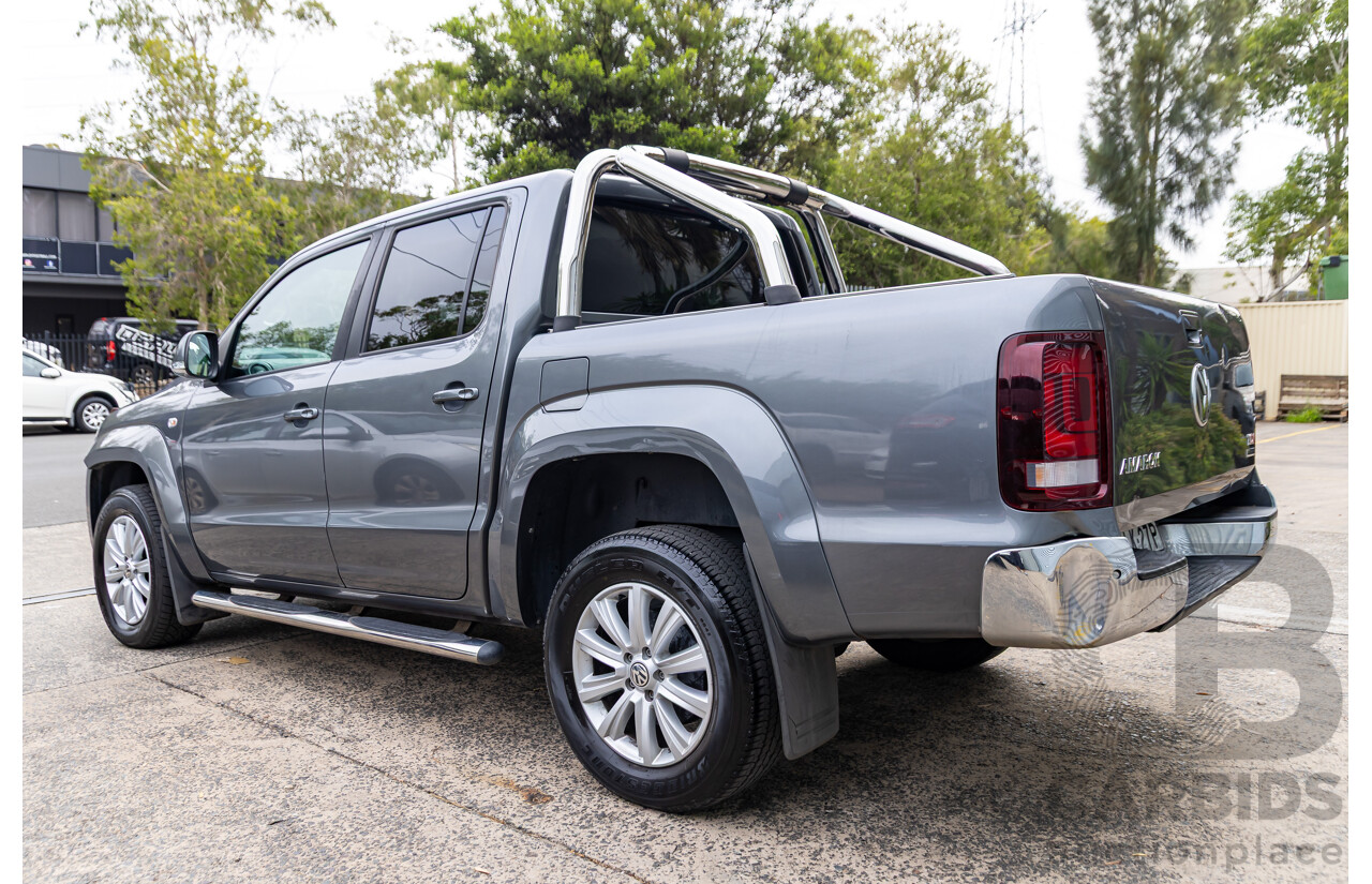 10/2016 Volkswagen Amarok TDI420 Highline (4x4) 2H MY16 Dual Cab Utility Natural Grey Metallic Turbo Diesel 2.0L
