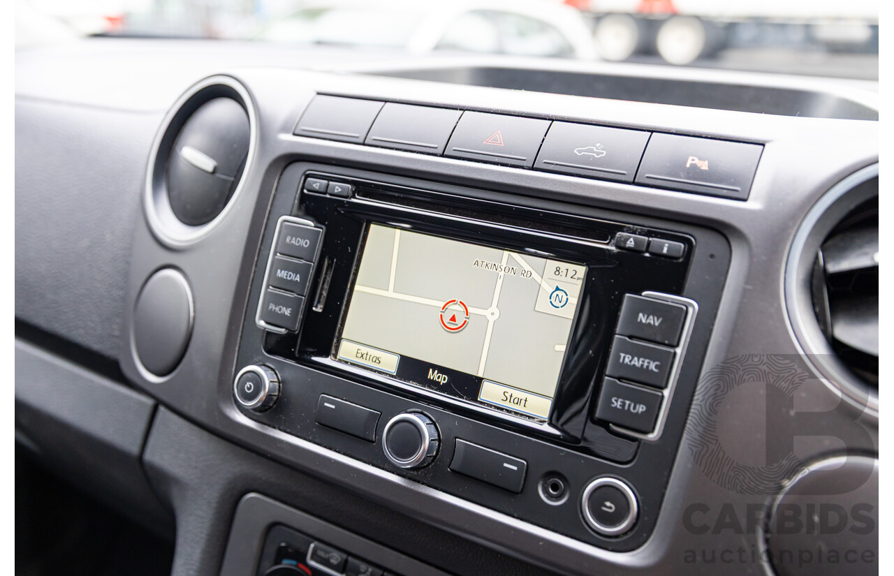 10/2016 Volkswagen Amarok TDI420 Highline (4x4) 2H MY16 Dual Cab Utility Natural Grey Metallic Turbo Diesel 2.0L