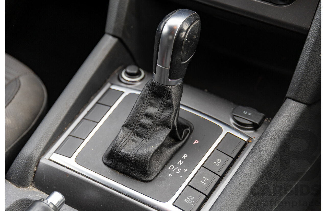 10/2016 Volkswagen Amarok TDI420 Highline (4x4) 2H MY16 Dual Cab Utility Natural Grey Metallic Turbo Diesel 2.0L