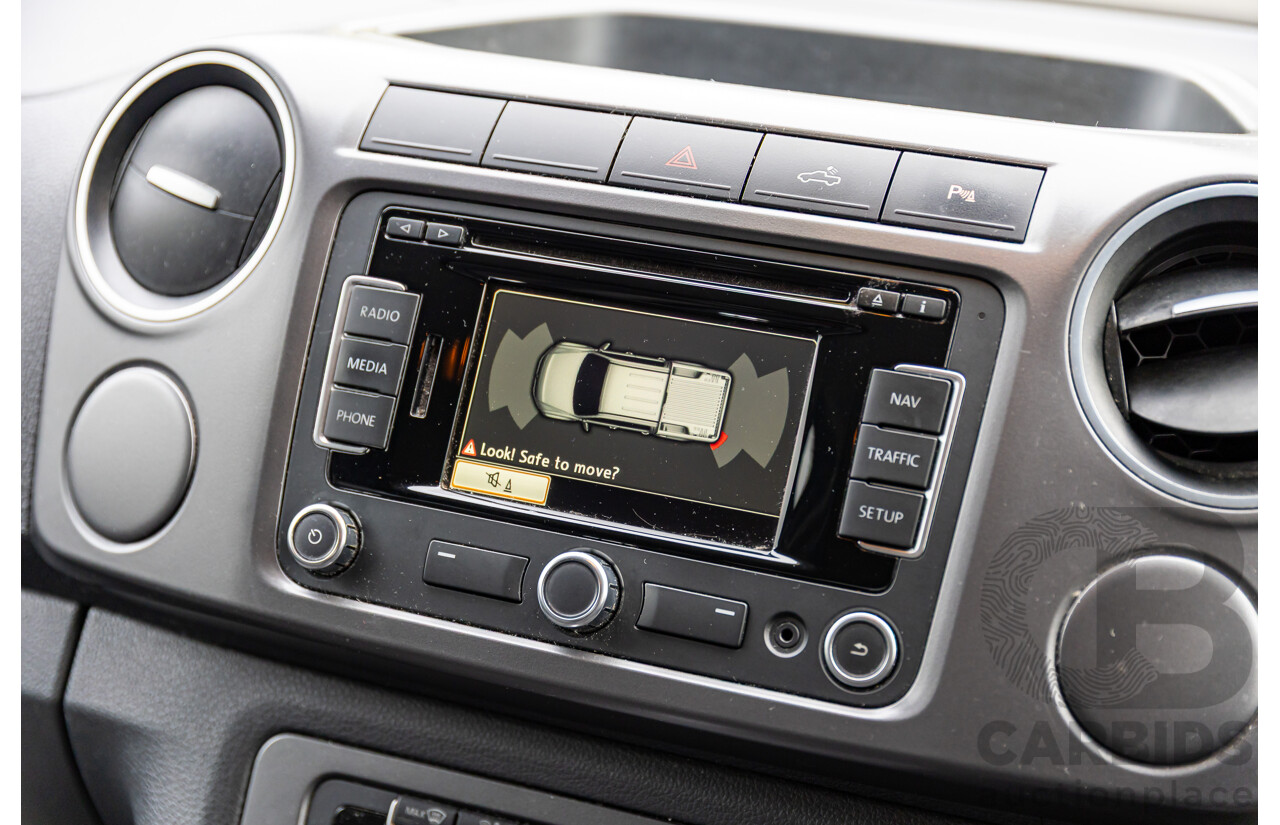 10/2016 Volkswagen Amarok TDI420 Highline (4x4) 2H MY16 Dual Cab Utility Natural Grey Metallic Turbo Diesel 2.0L