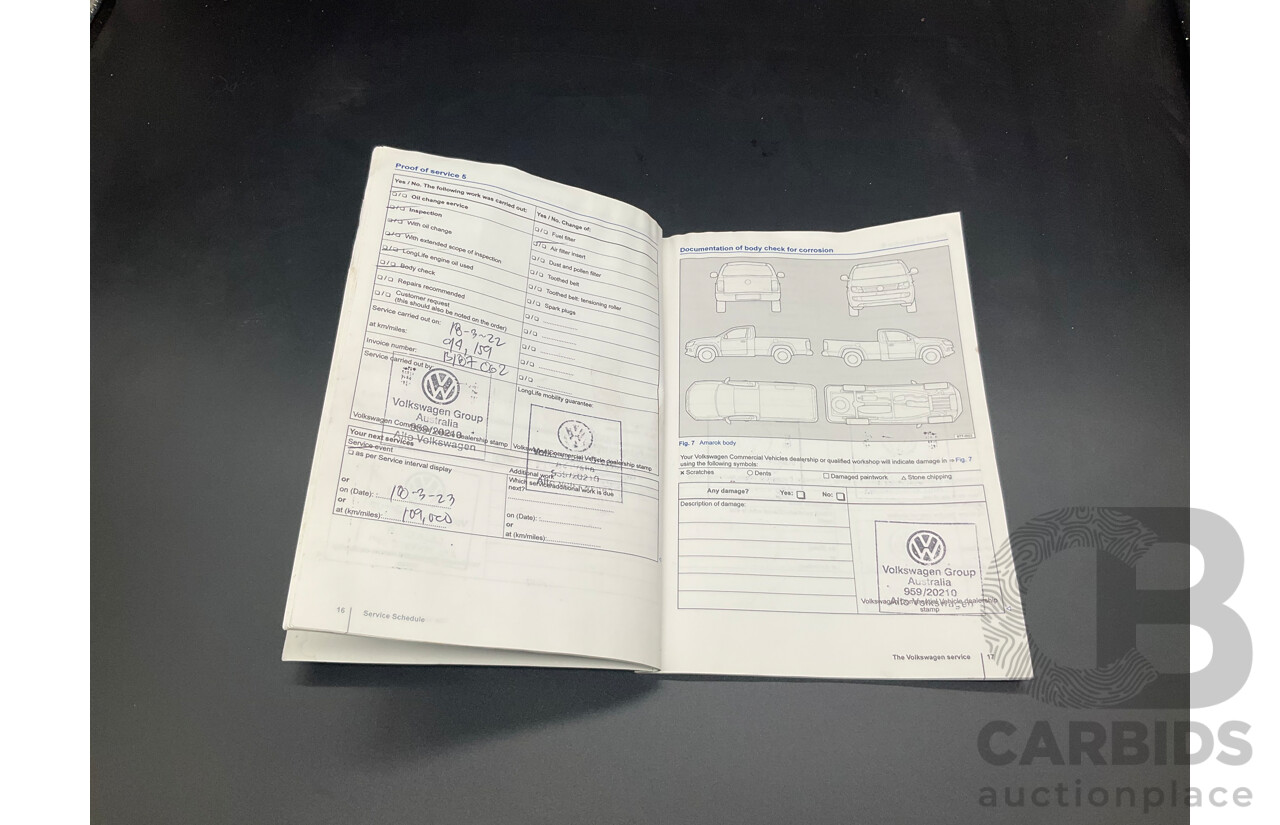 10/2016 Volkswagen Amarok TDI420 Highline (4x4) 2H MY16 Dual Cab Utility Natural Grey Metallic Turbo Diesel 2.0L