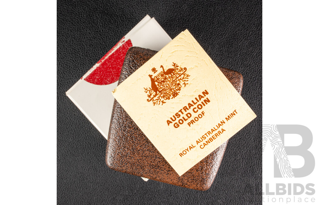 Australian RAM 1986 Gold Two Hundred Dollar Proof Coin, Australian Koala Bear .916