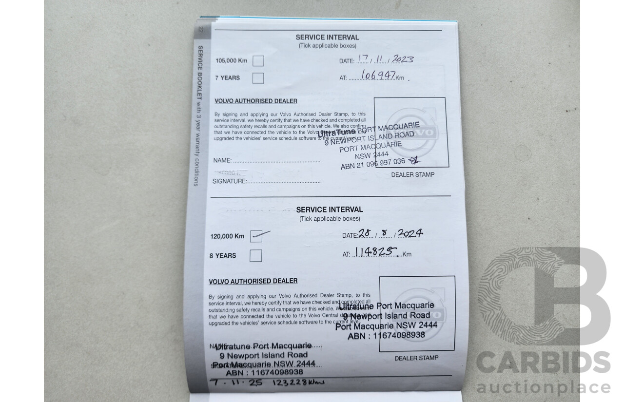 6/2015 Volvo S60 T5 Luxury F MY16 4d Sedan White 2.0L