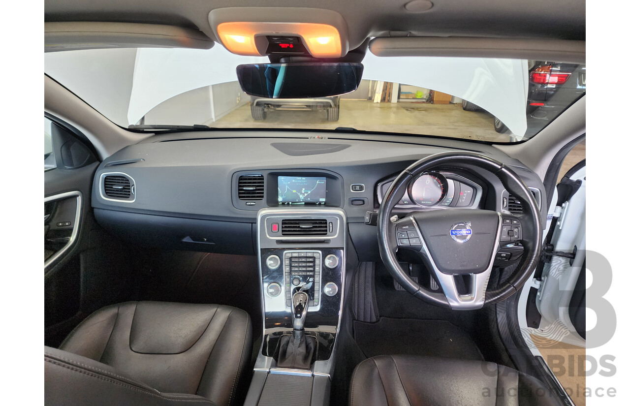 6/2015 Volvo S60 T5 Luxury F MY16 4d Sedan White 2.0L